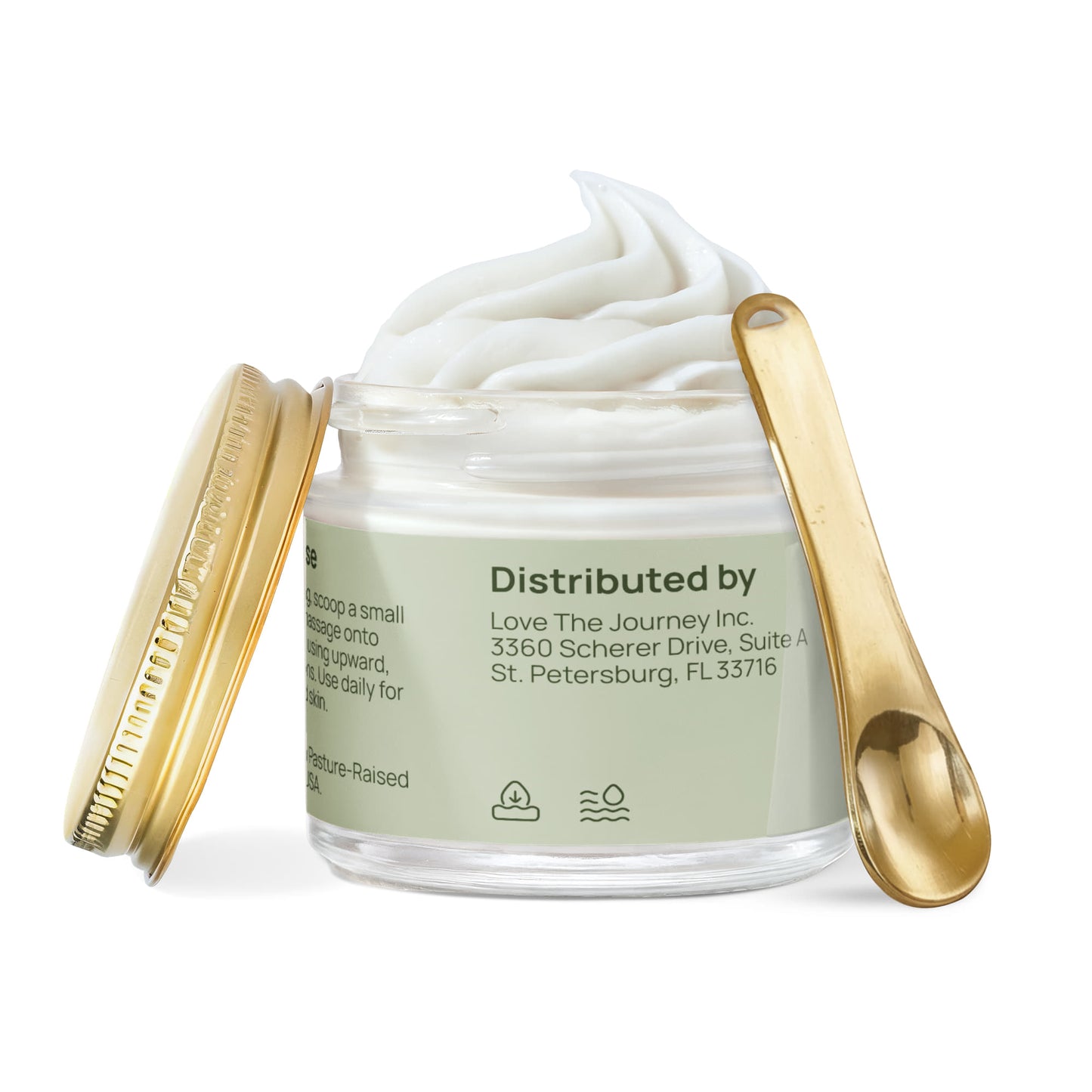 Whipped Grass-Fed Tallow Balm with Vanilla Bean